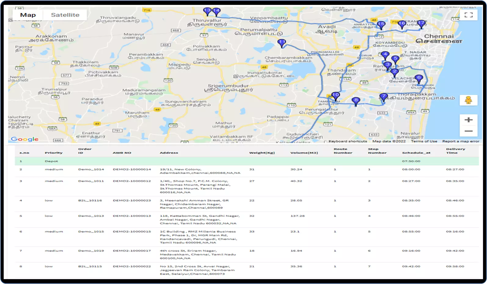 Live Tracking